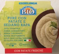 Purè con patate e sedano rapa