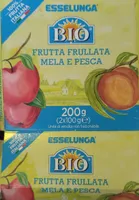 Frutta frullata mela e pesca