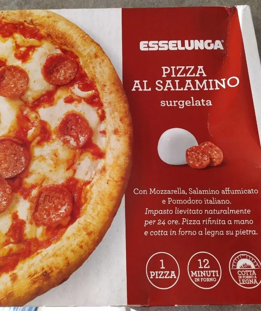 Pizza al salamino