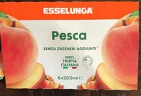 Succo alla pesca senza zuccheri aggiunti