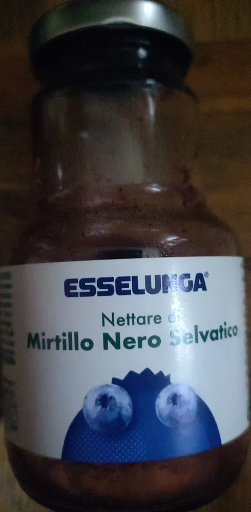Nettare di mirtillo nero selvatico