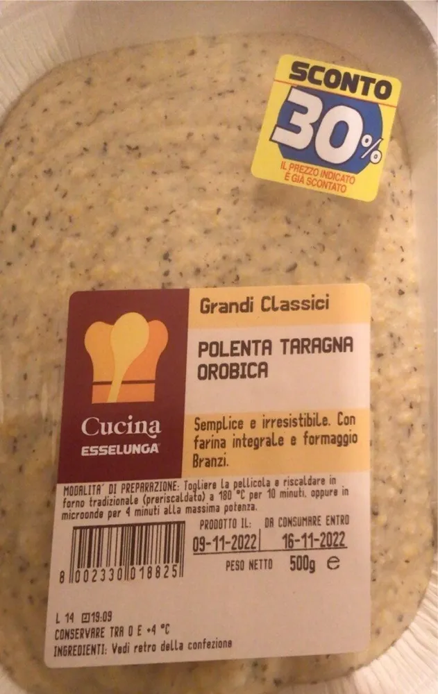 Polenta taragna orobica