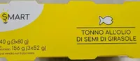 Tonno all'olio di semi di girasole