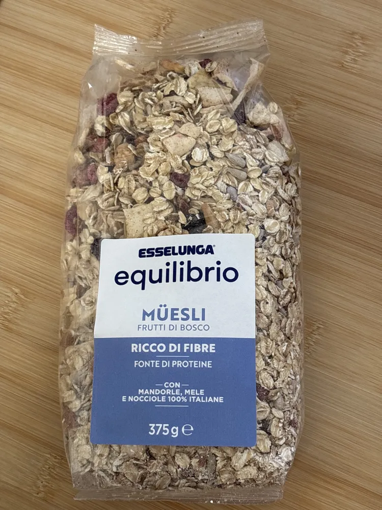 Muesli frutti di bosco