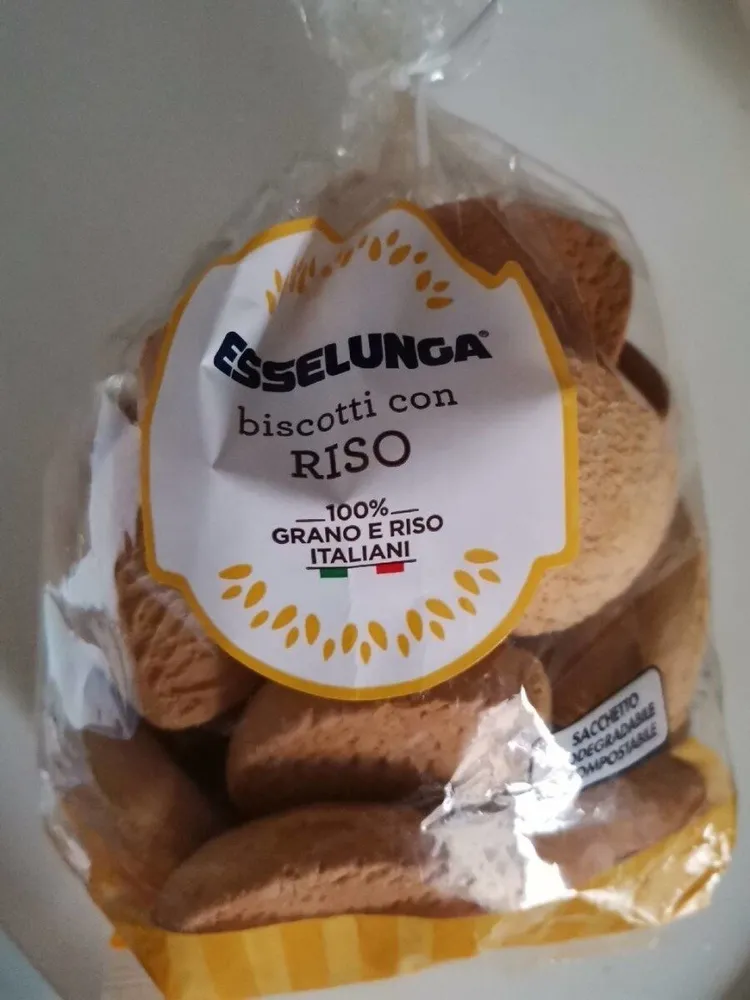 Biscotti con riso