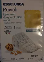 Ravioli ripieno al gorgonzola dop e noci