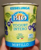 Yogurt intero mirtillo - Bio