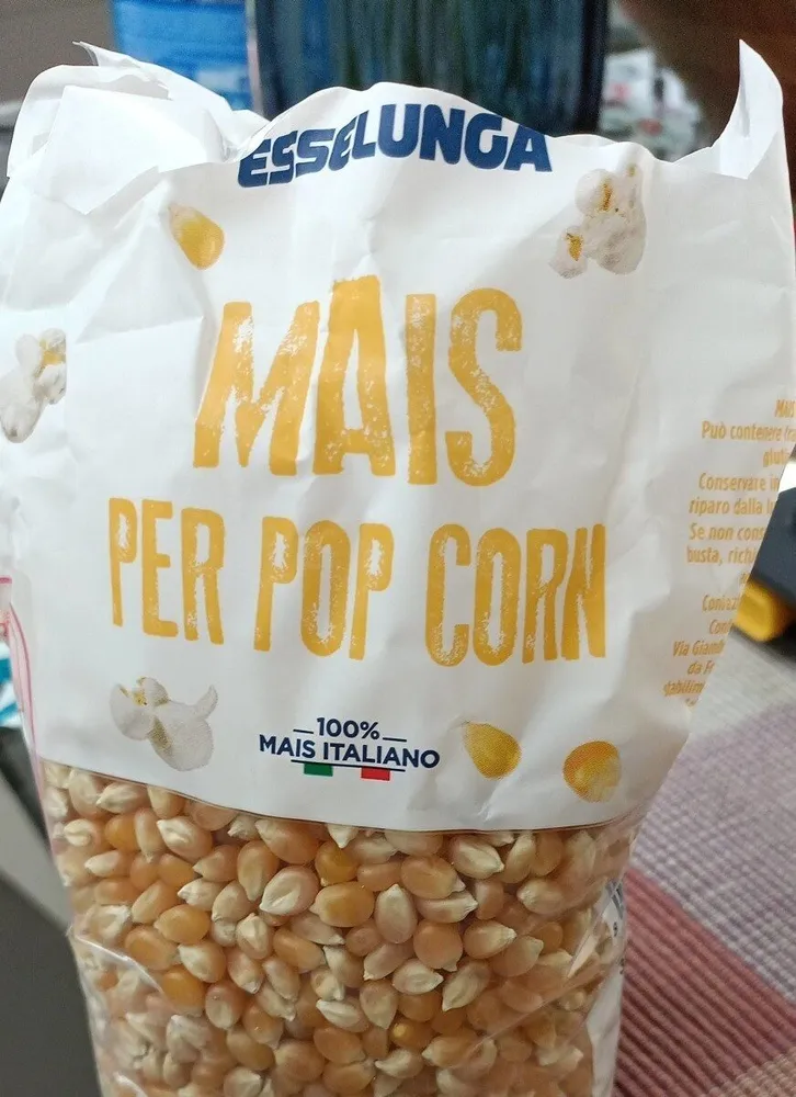 Mais per pop corn