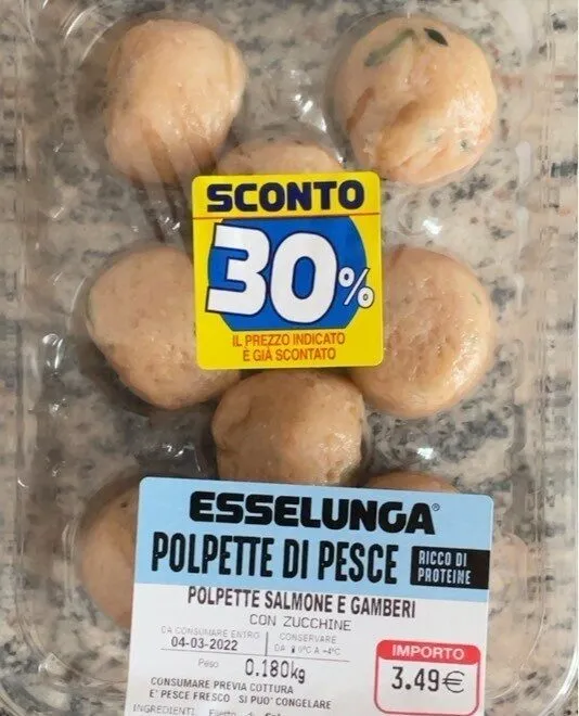 polpette di pesce