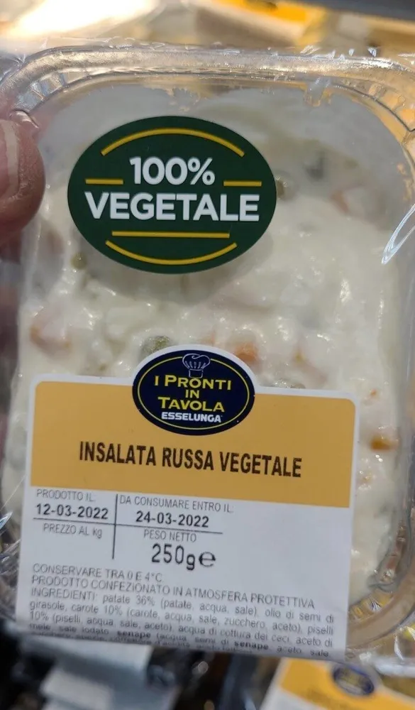 Insalata russa vegetale