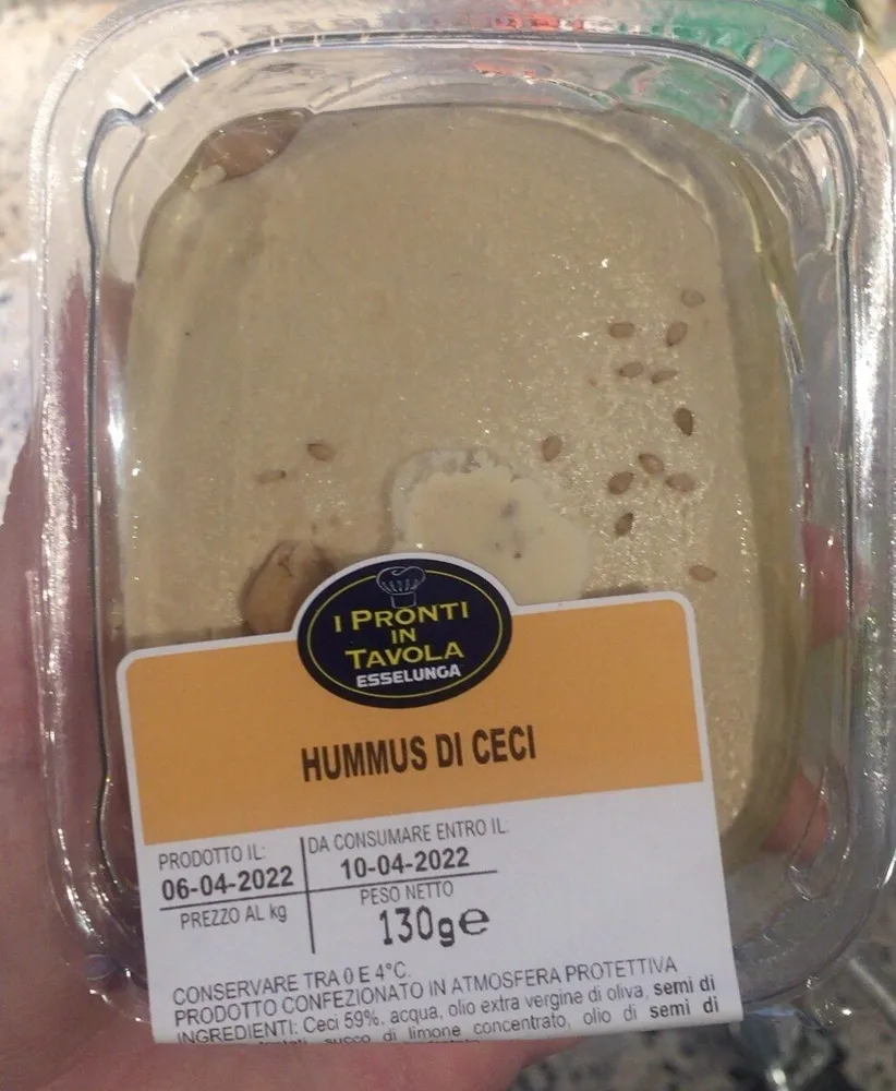 Hummus di ceci