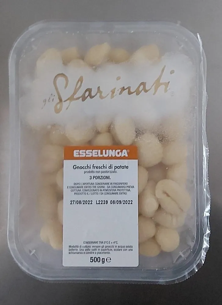 Gnocchi freschi di patate
