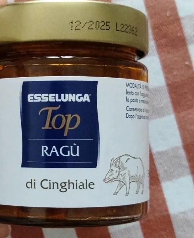 Ragù di cinghiale
