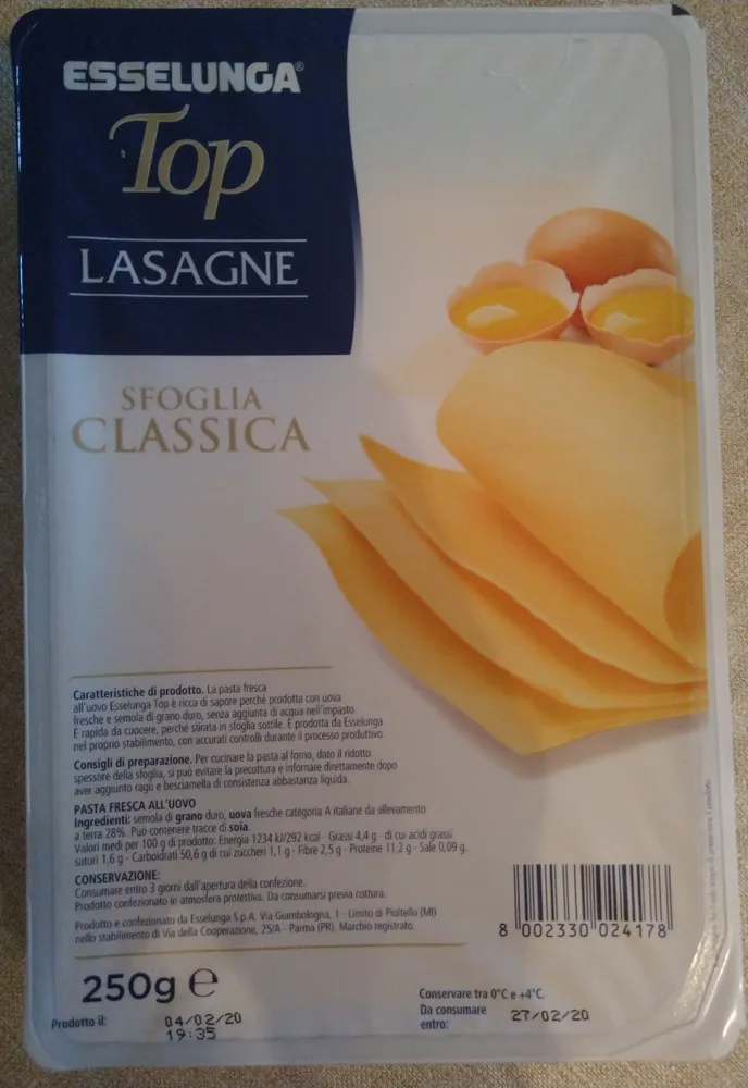 Sfoglia classica