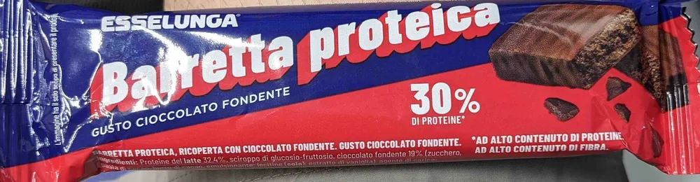 Barretta proteica cioccolato fondentr