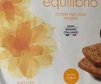 Equilibrio fette biscottate integrali