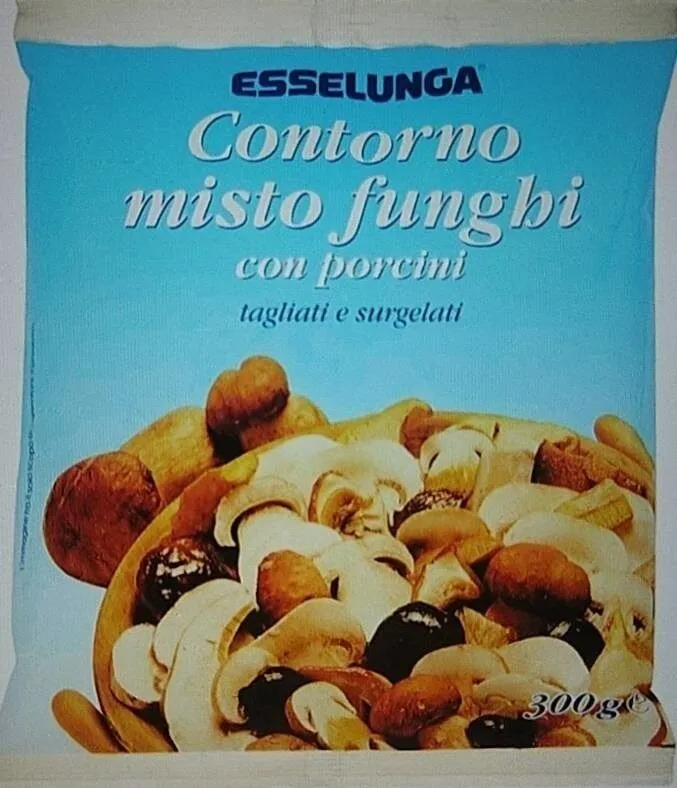 Funghi contorno misto con porcini surgelati