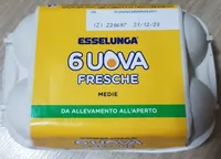 Uova fresche medie - Da allevamento all'aperto