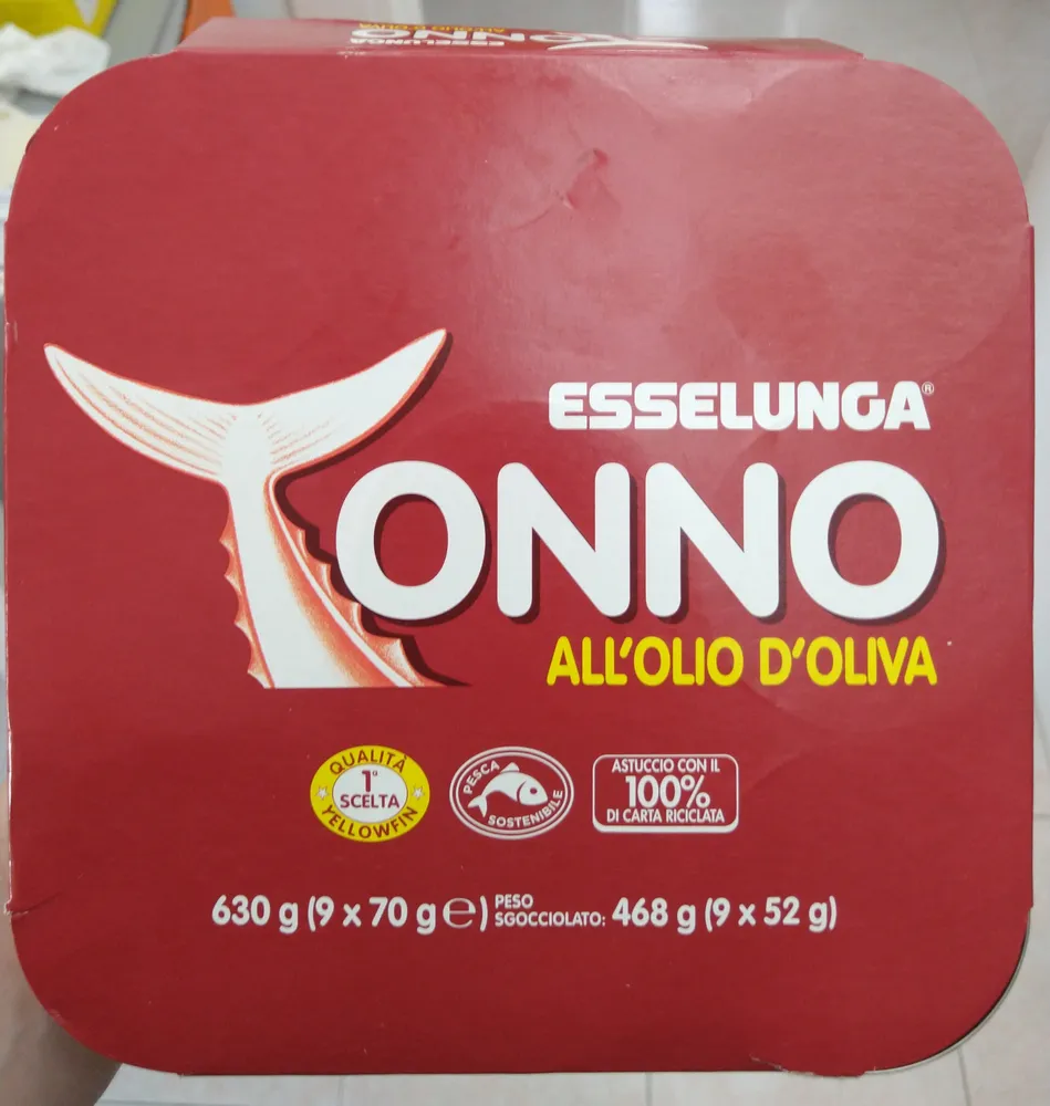 Tonno All'Olio d'oliva