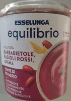 Vellutata barbabietole rosse, fagioli rossi, avena