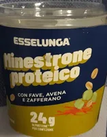 Minestrone proteico con fave, avena e zafferano