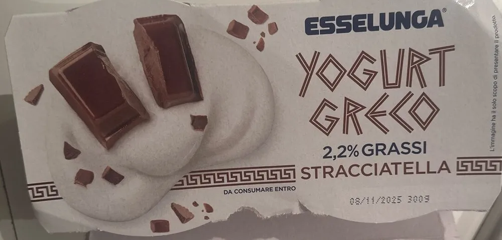 Yogurt Greco Stracciatella