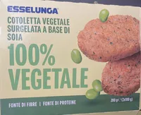 Cotoletta Vegetale Surgelata A Base Di Soia