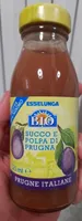 Succo e polpa di prugna