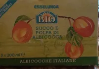 Succo e polpa di albicocca