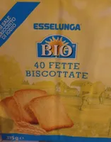 Fette biscottate esselunga bio