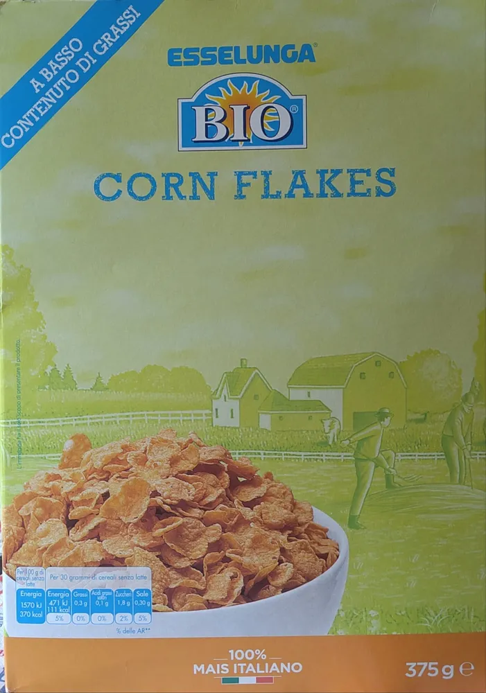 Fiocchi di mais Corn flakes bio