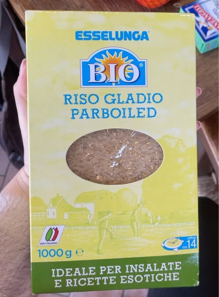 Riso gladio parboiled