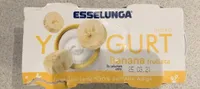 Yogurt intero banana frullata