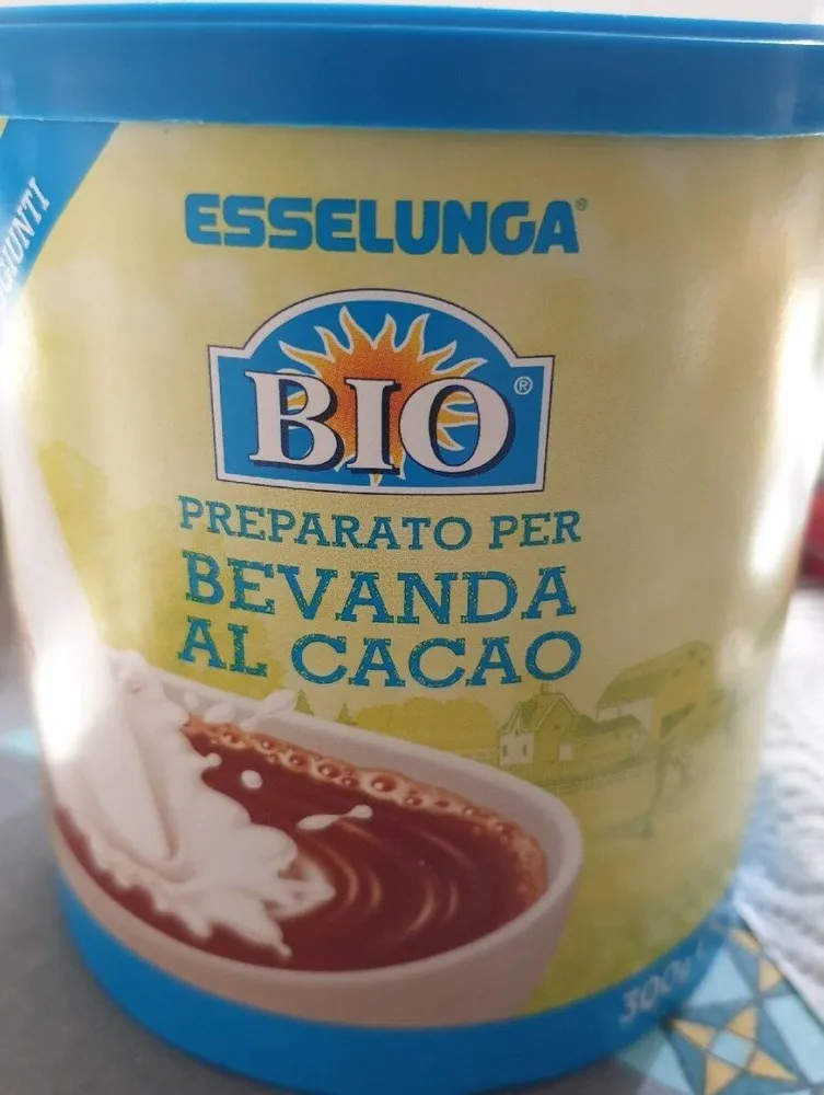 Preparato per bevanda al cacao