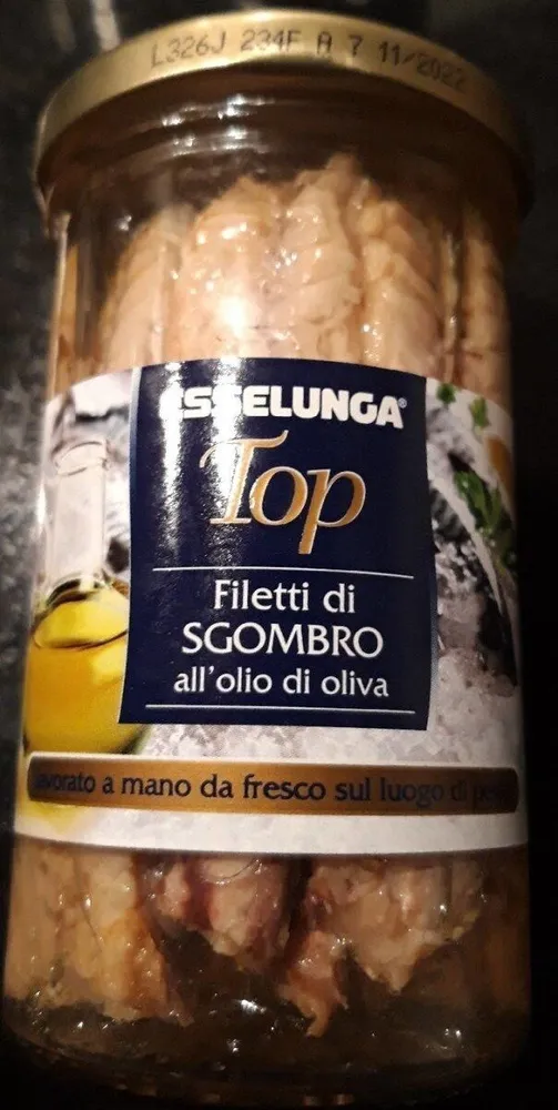 Filetti di sgombro all'olio d'oliva