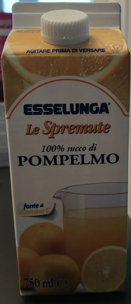 100% succo di pompelmo