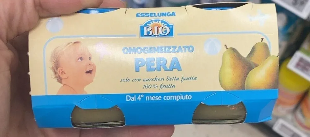 Omogeneizzato pera