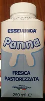 Panna fresca pastorizzata
