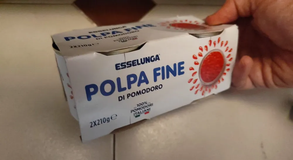 Polpa fine di pomodoro
