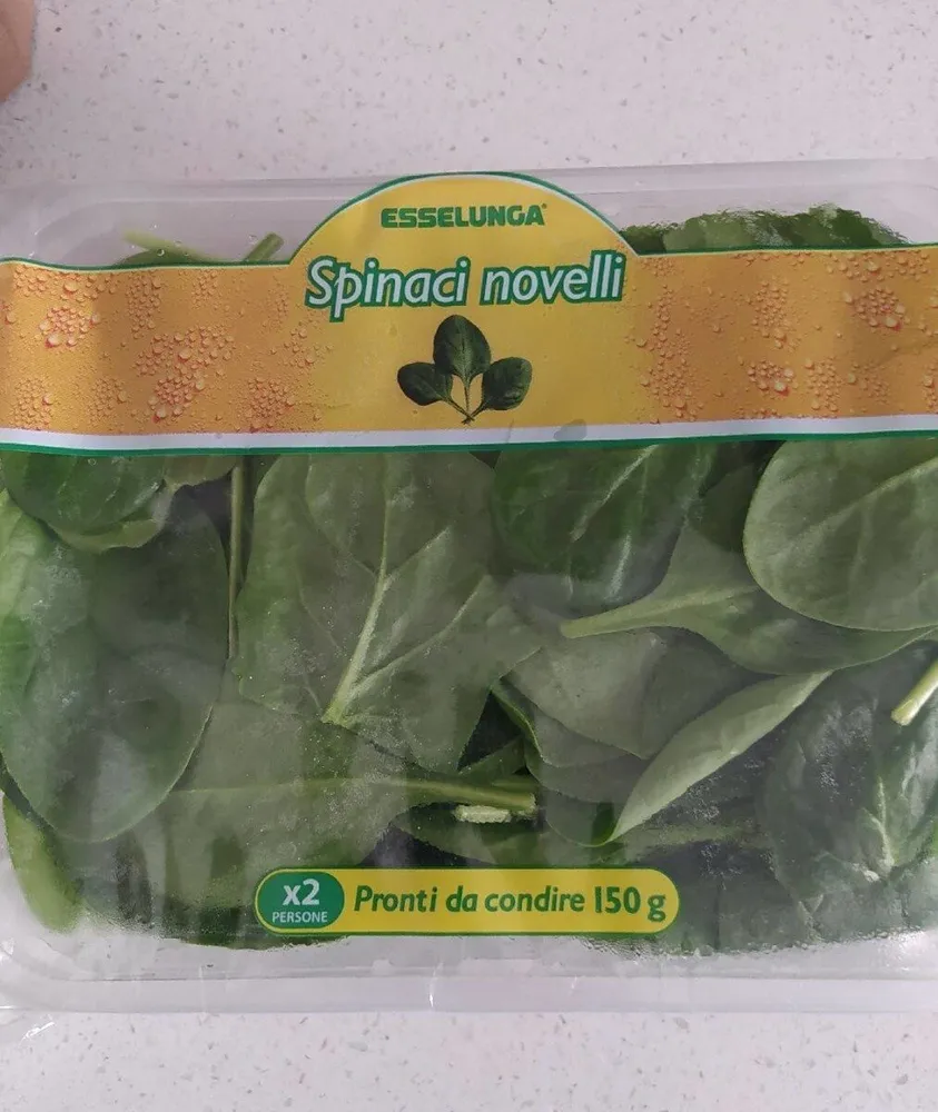 spinaci novelli