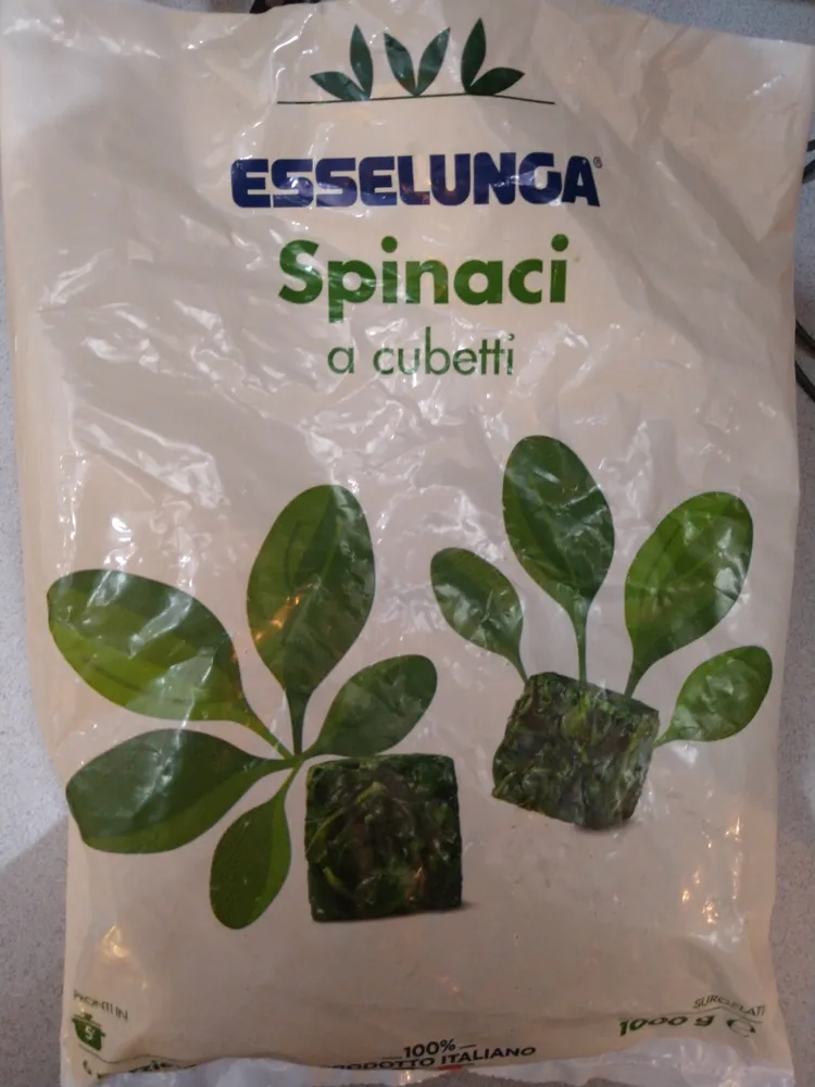 Spinaci in foglia