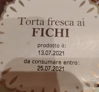 Torta fresca ai fichi