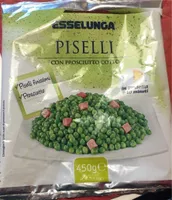 Piselli con prosciutto cotto