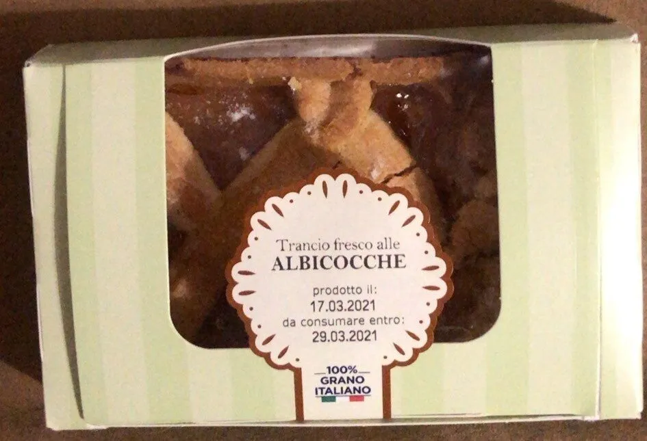 Trancio crostata albicocca