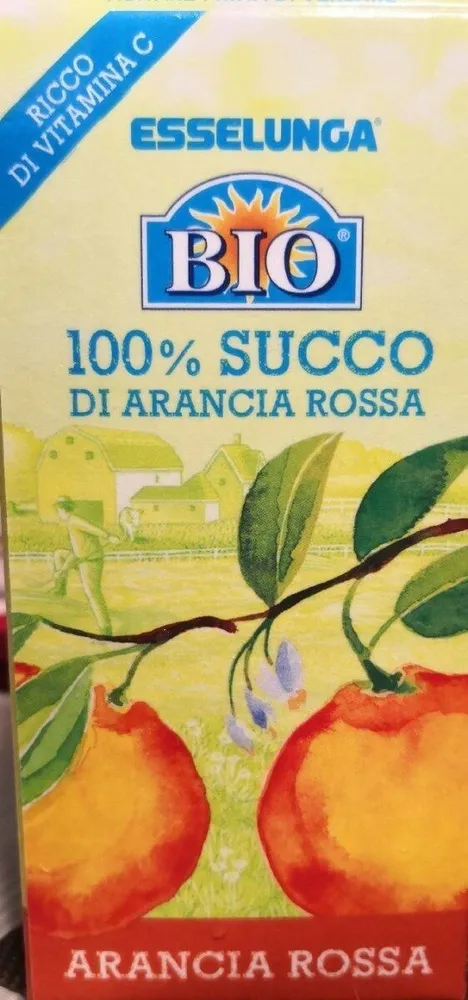 Succo di arancia rossa bio