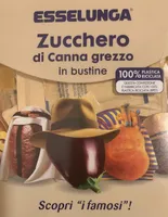 Zucchero di canna in bustine