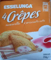 crepes mozzarella e prosciutto cotto
