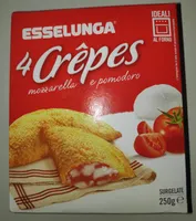 Crêpes mozzarella e pomodoro