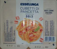 Cubetti di pancetta dolce