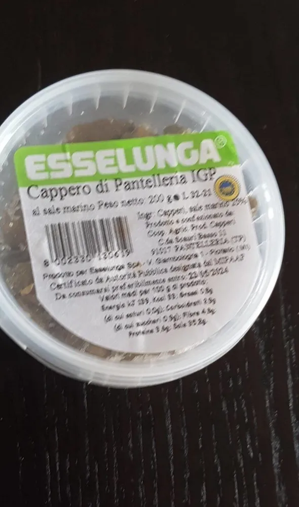 Capperi al sale marinl